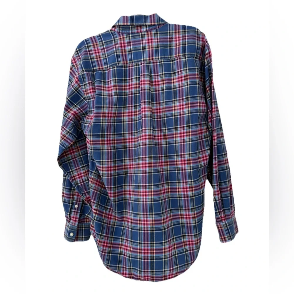 Vineyard Vines Murray Shirt Plaid Long Sleeve Button Up Flannel Men S Multicolor - Picture 3 of 7
